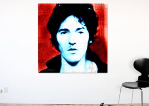Bruce Springsteen canvas