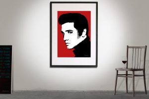 Elvis Presley poster väggdekoration