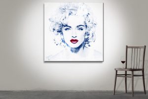 Madonna canvastavla väggdekoration